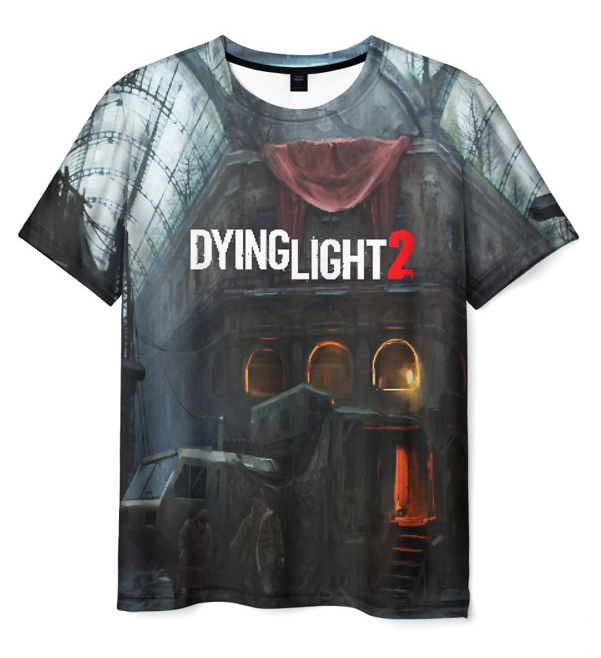 game Dying Light drawing 3d Tshirt