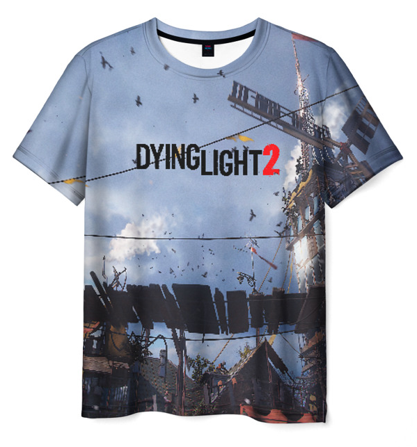 game Dying Light print 3d Tshirt