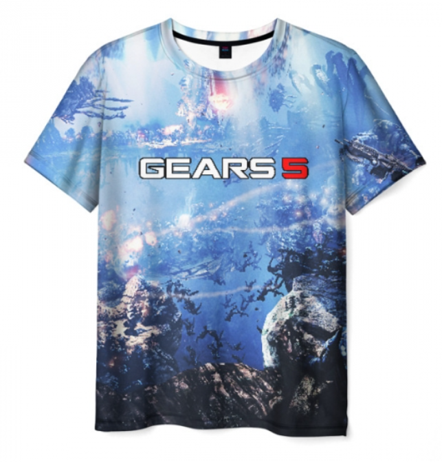 game Gears of war 5 landscape print 3d Tshirt