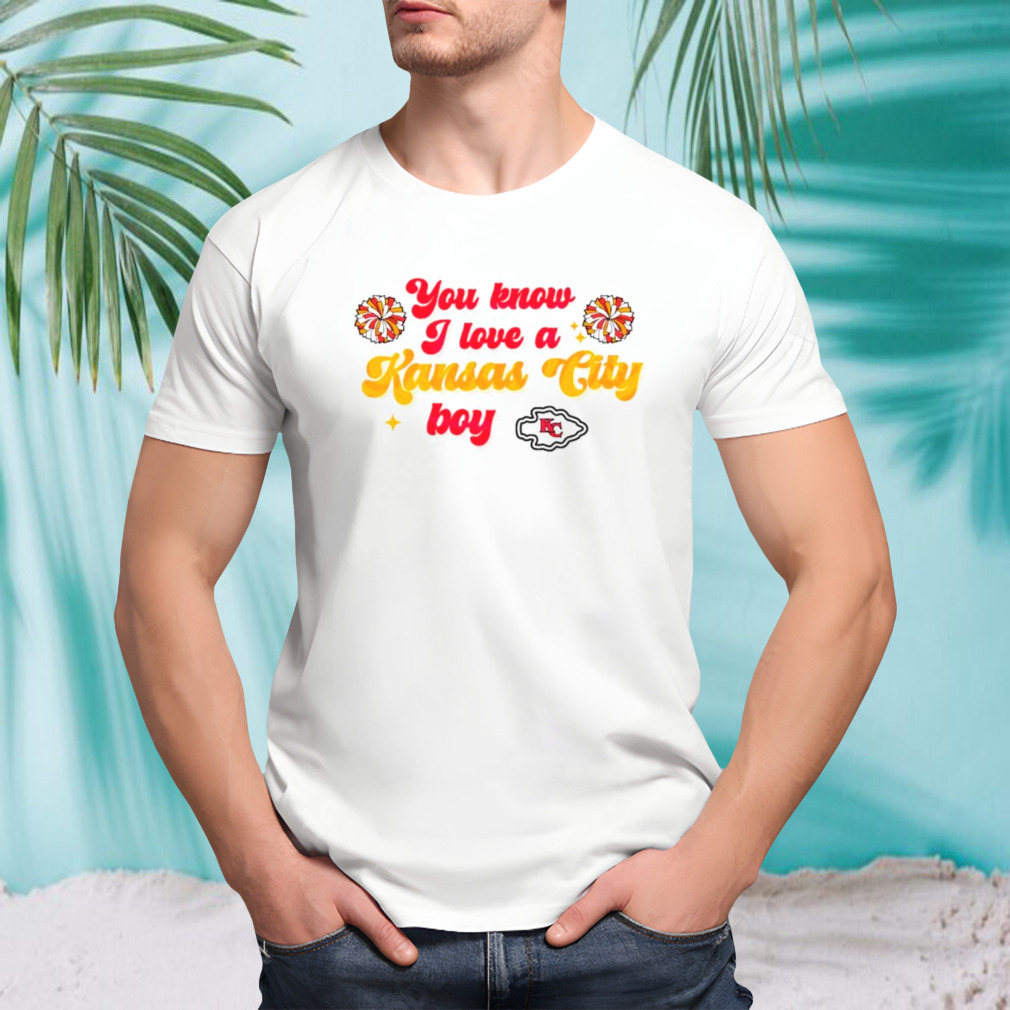 You know I love a Kansas city boy shirt