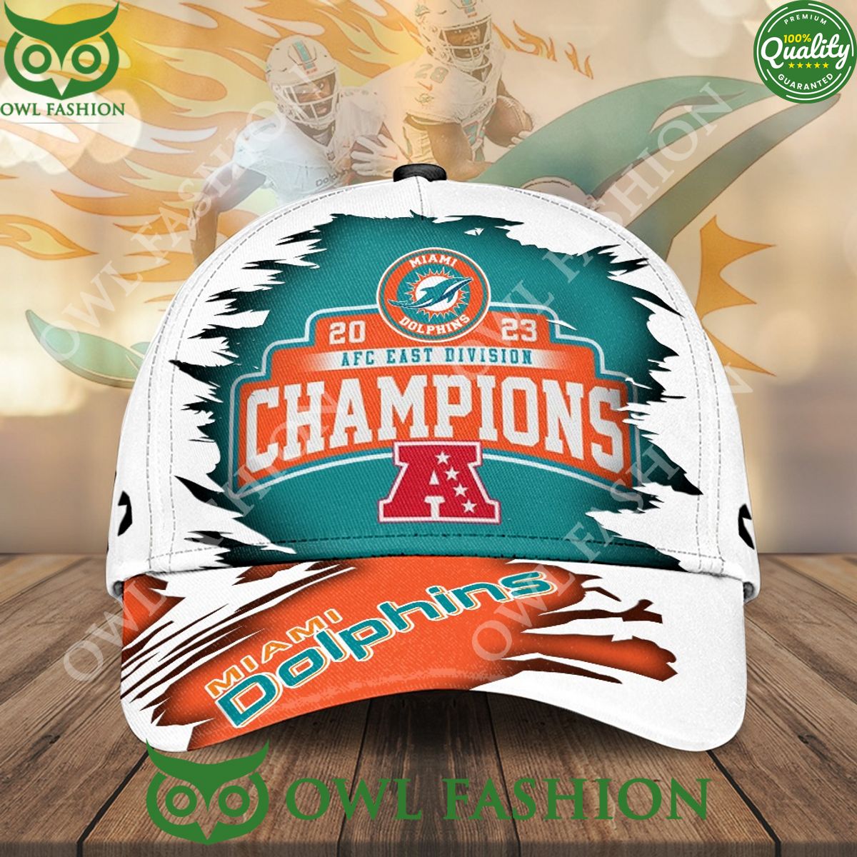 AFC East Division Miami Dolphins Champions Classic cap 2023