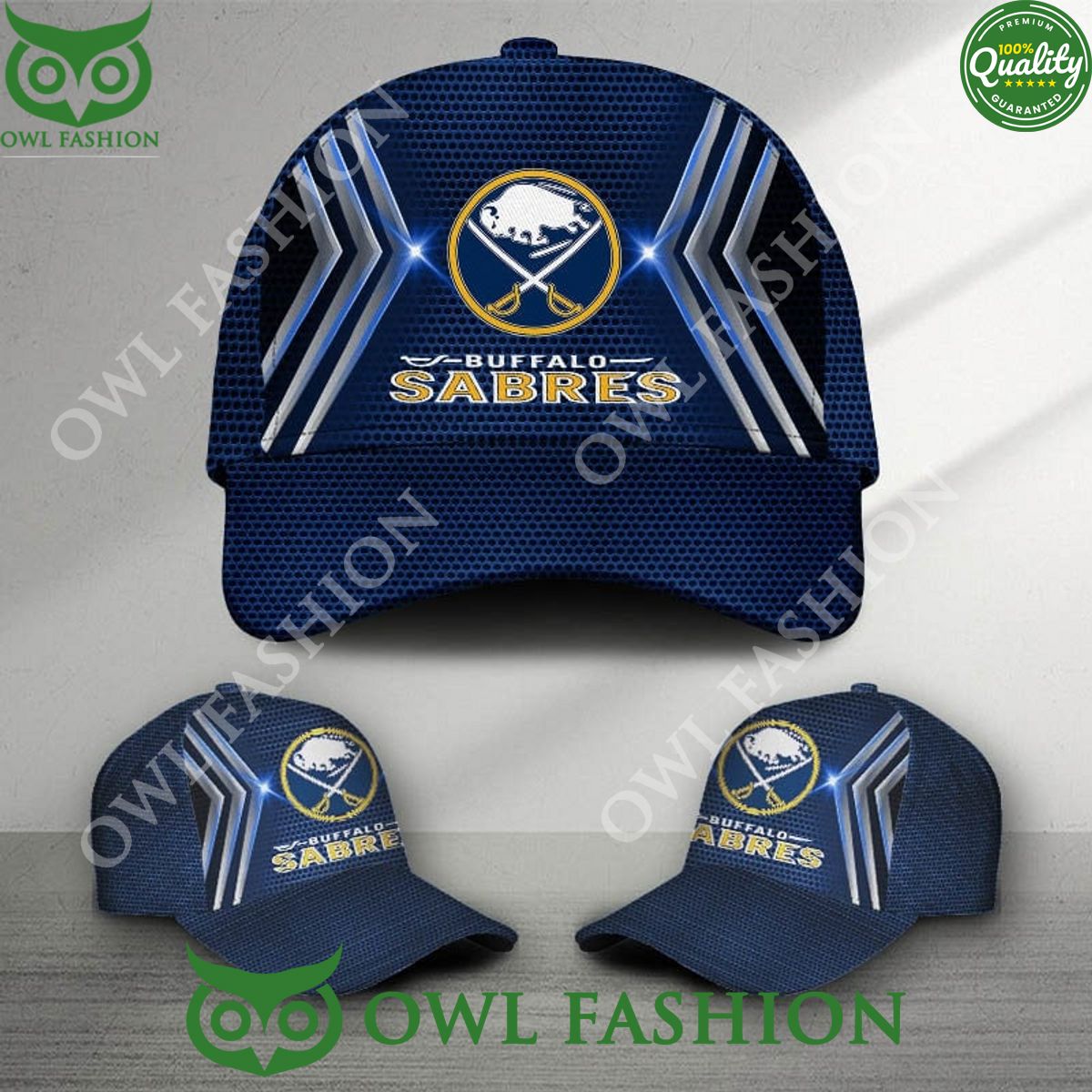 Buffalo Sabres Printed NHL Ice Hockey Classic Cap