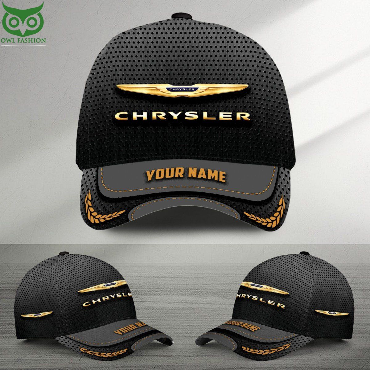 Chrysler Luxury Logo Brand Personalized Classic Cap