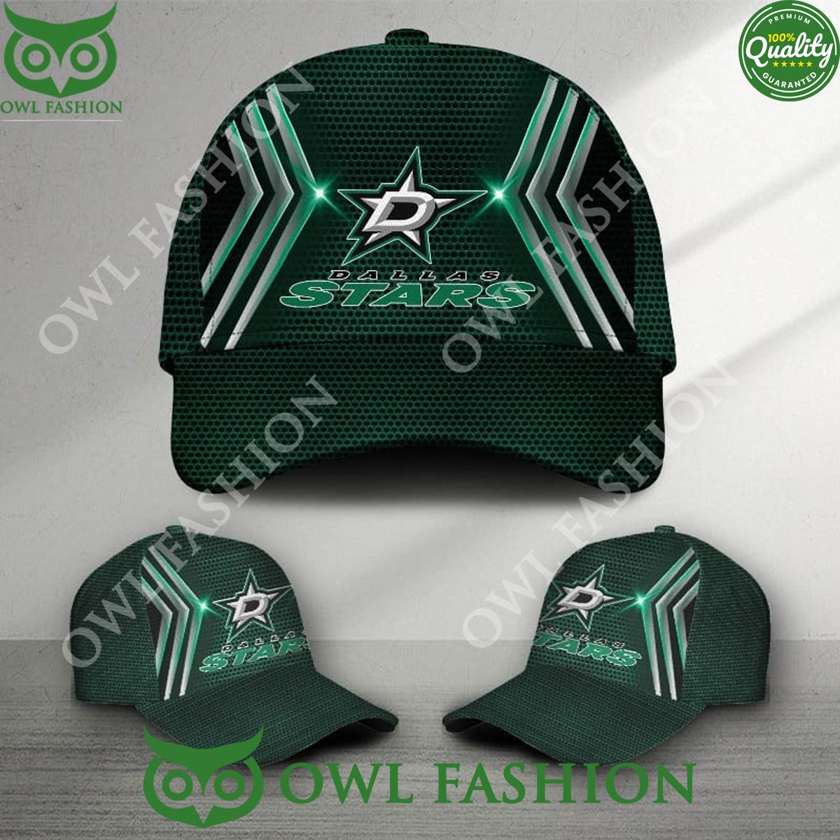 Dallas Stars Printed NHL Ice Hockey Classic Cap