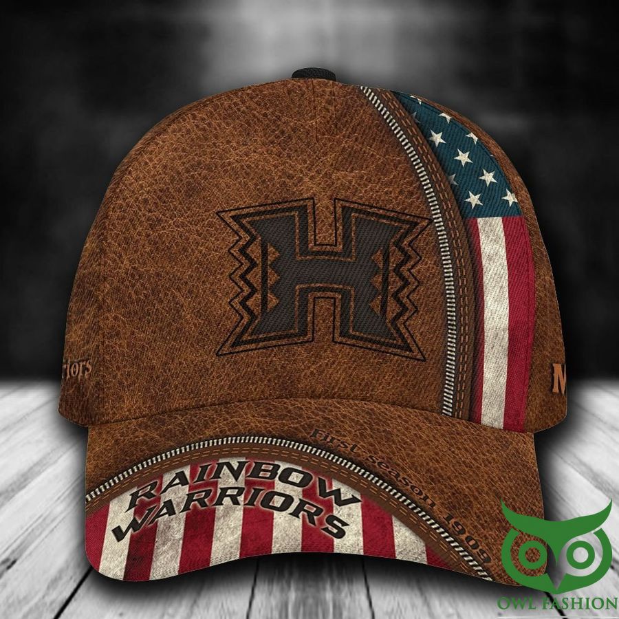 Hawaii Rainbow Warriors 3D Classic Cap Luxury NCAA