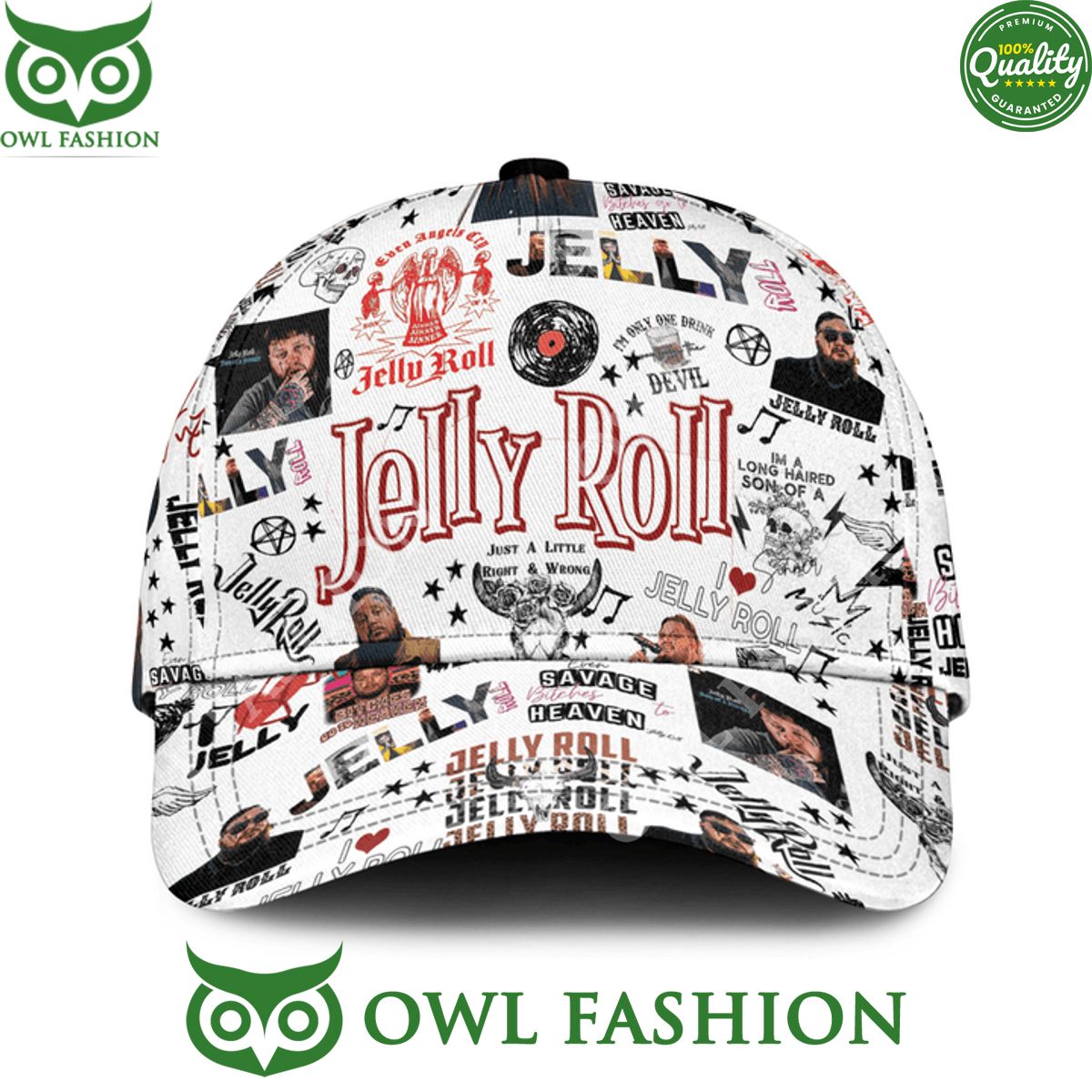 I love Jelly Roll Rapper Classic Cap