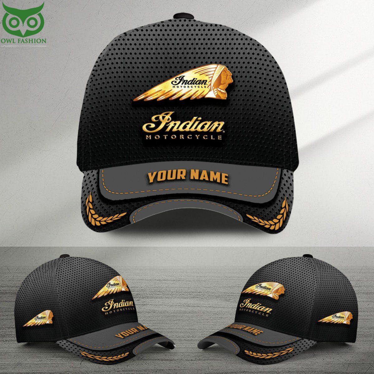 Indian Motorcycle Motor Design New Classic Cap