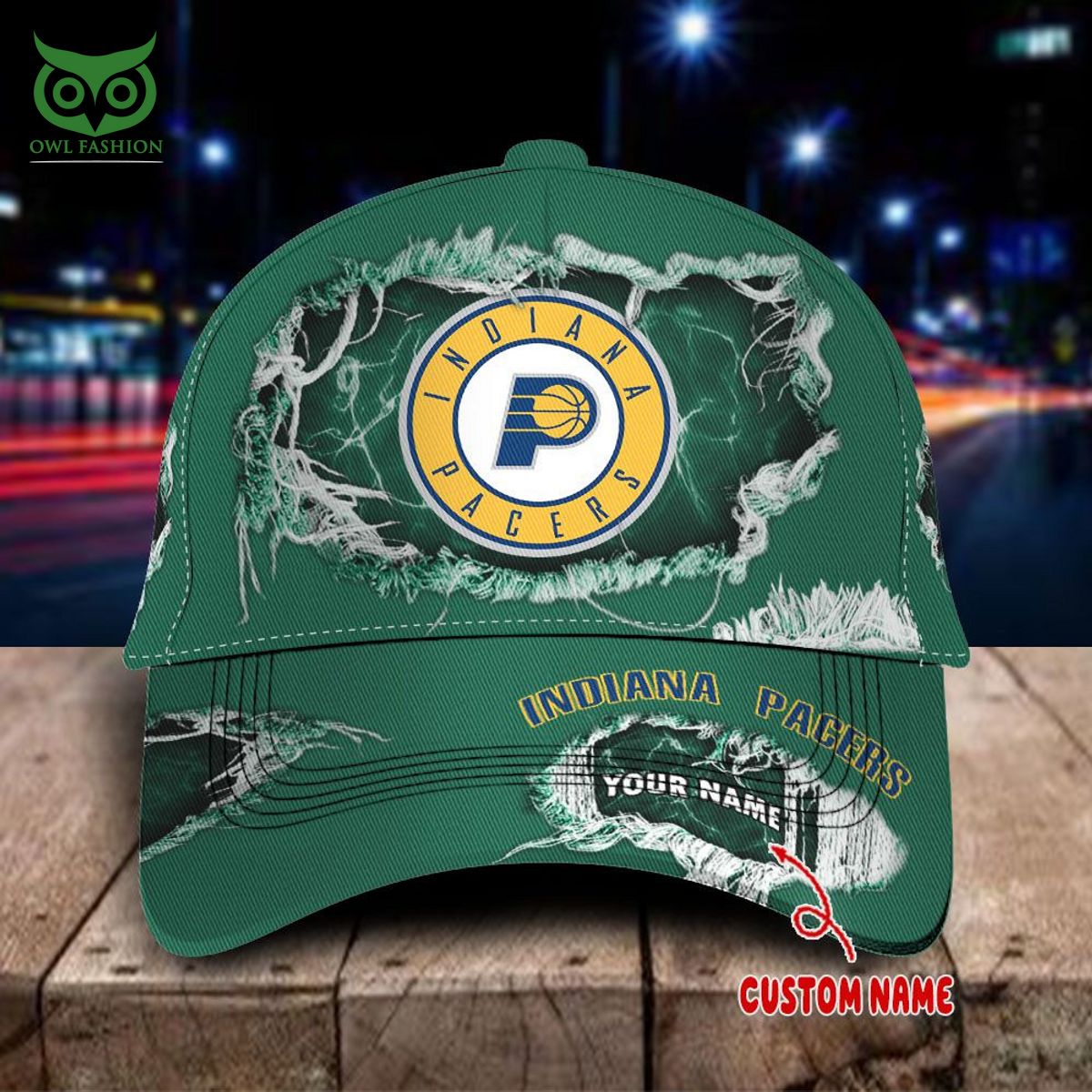 Indiana Pacers NBA Champion Personalized Classic Cap