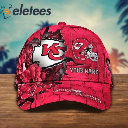 KC Chiefs Kingdom Custom Name 3D Cap