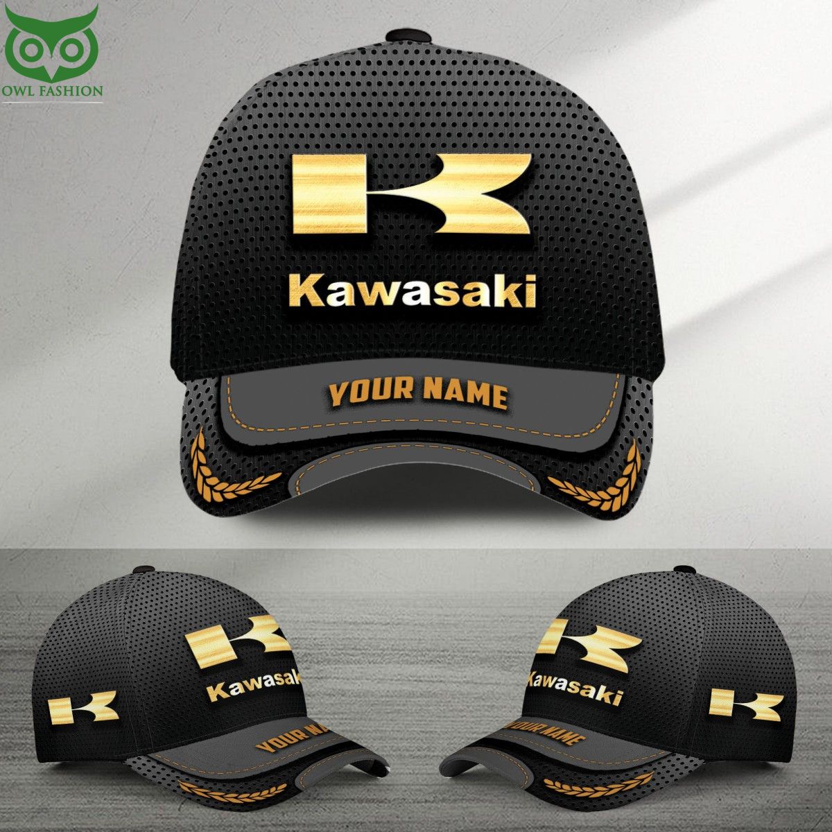 Kawasaki Motor Design New Classic Cap