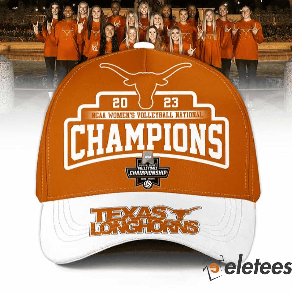 Longhorns 2023 NCAA Women_s Volleyball National Champions 3D Cap