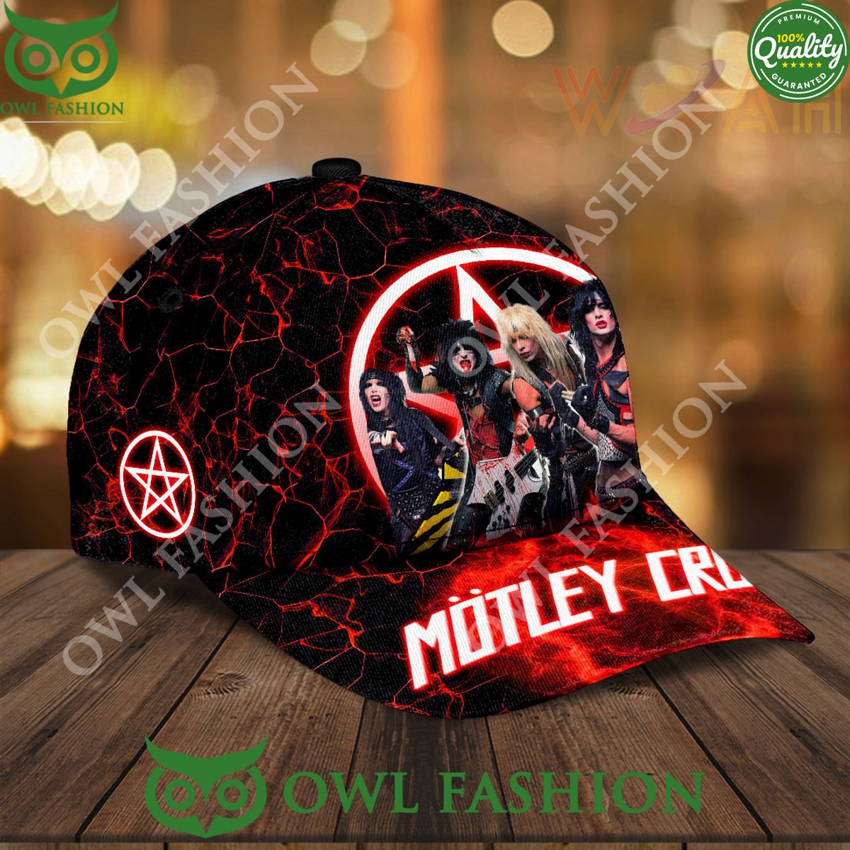 Mötley Crüe Wild Side Limited Classic Cap