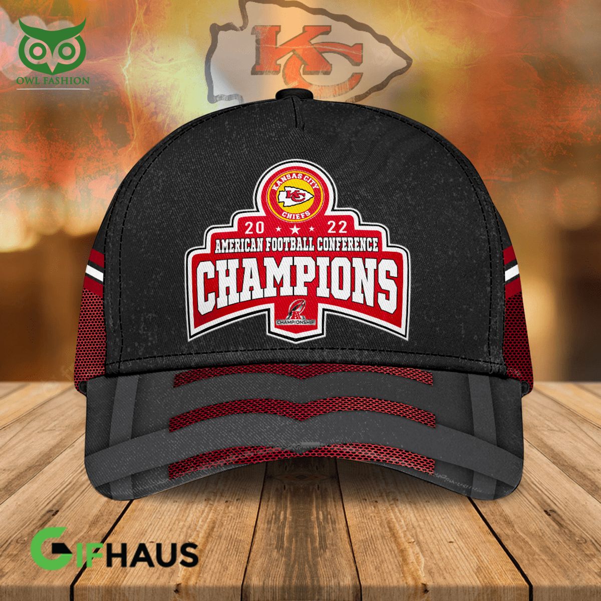 NFL Kansas City Chiefs AFC Champs Classic Cap