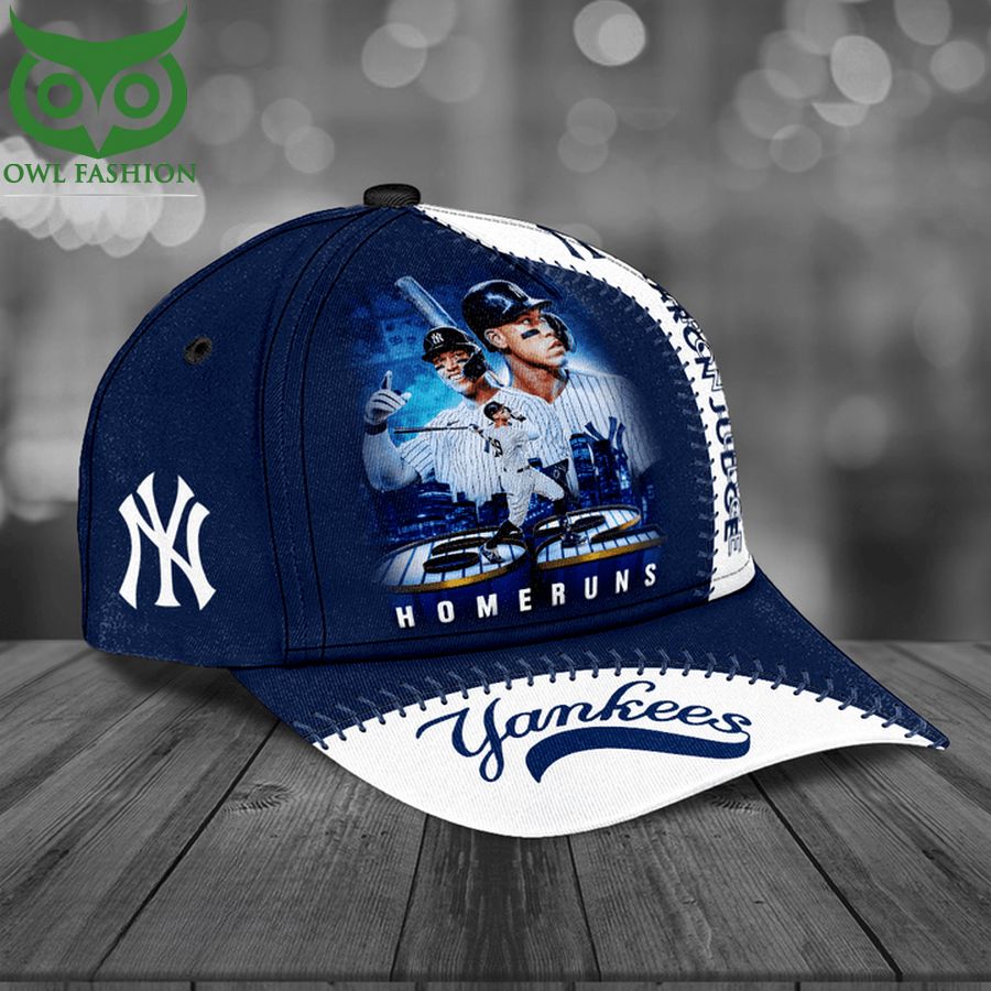 New York Yankees MLB Aaron Judge Home Runs 3D Classic Cap