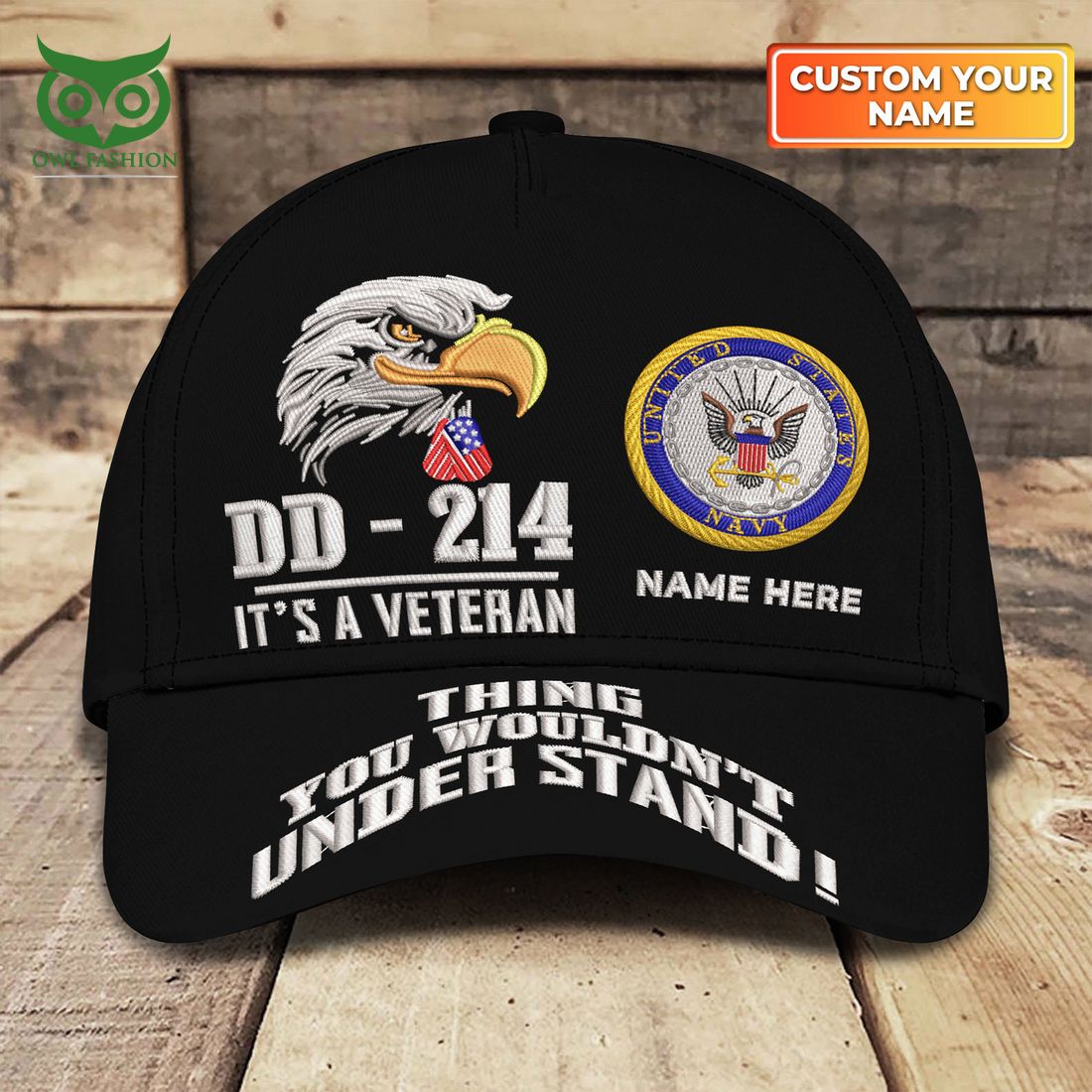 Personalized United States Navy U.S.N Classic Cap