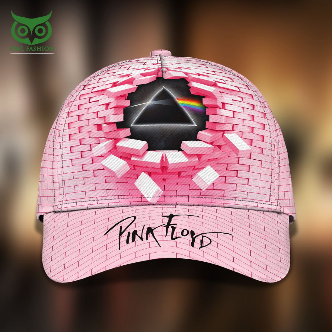 Pink Floyd The Wall Pink 3D Classic Cap