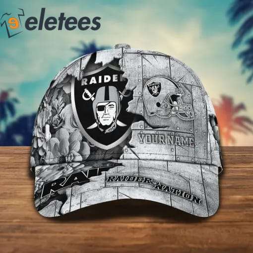 Raider Nation Custom Name 3D Cap