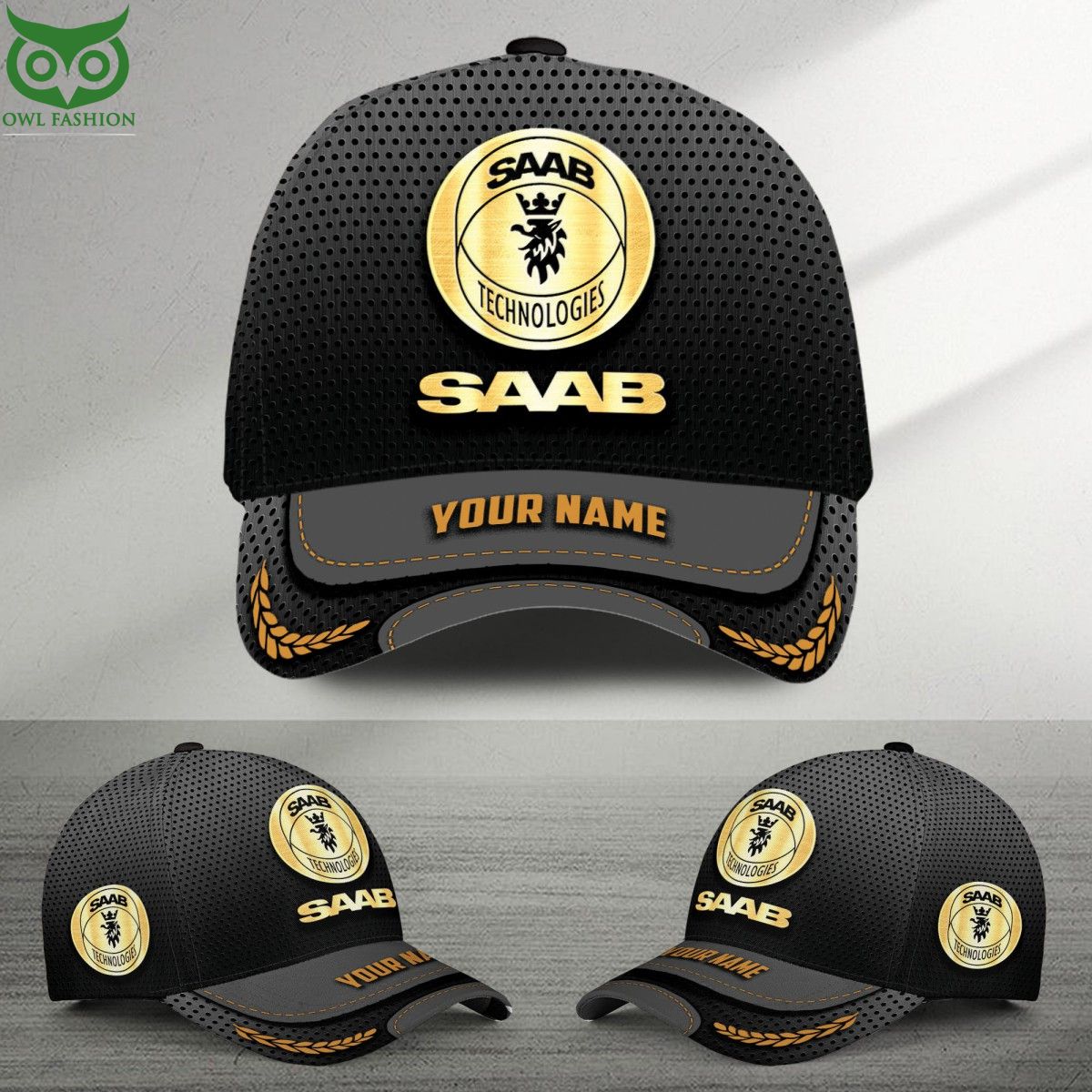 Saab Automobile Luxury Logo Brand Personalized Classic Cap