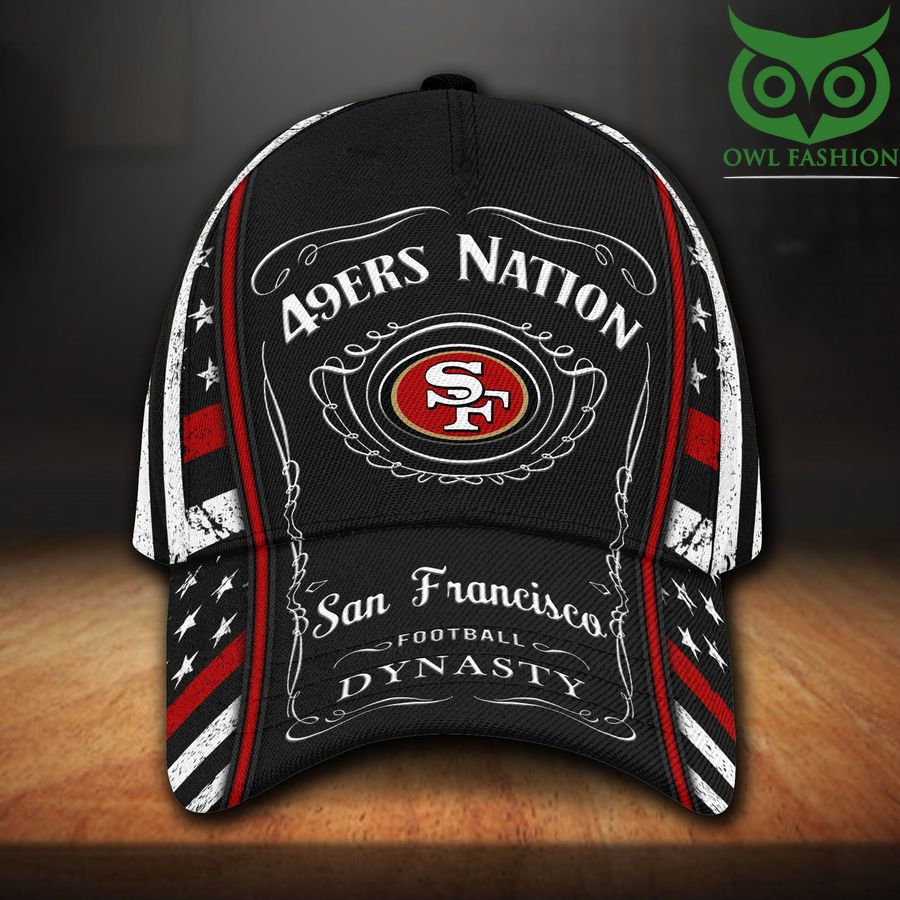 San Francisco 49ers NFL &amp Jack Danie 3D limited edition classic cap