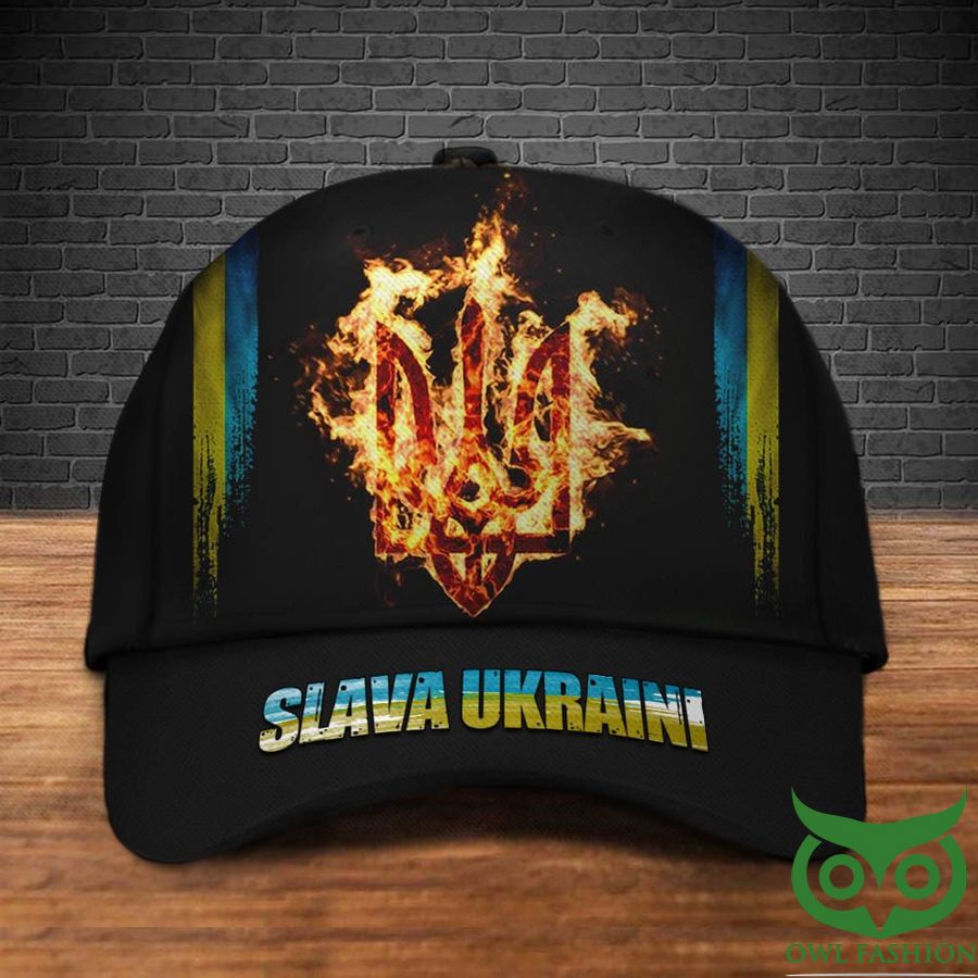 Slava Ukraini Trident Ukraine Symbol Classic Cap Ukrainian Stand With Ukraine Merch