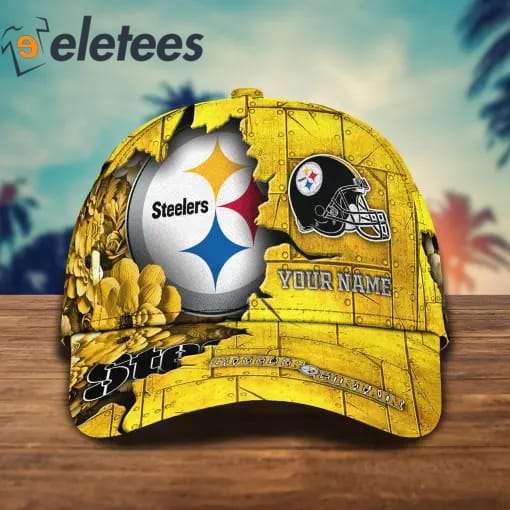 Steeler Curtain Custom Name 3D Cap