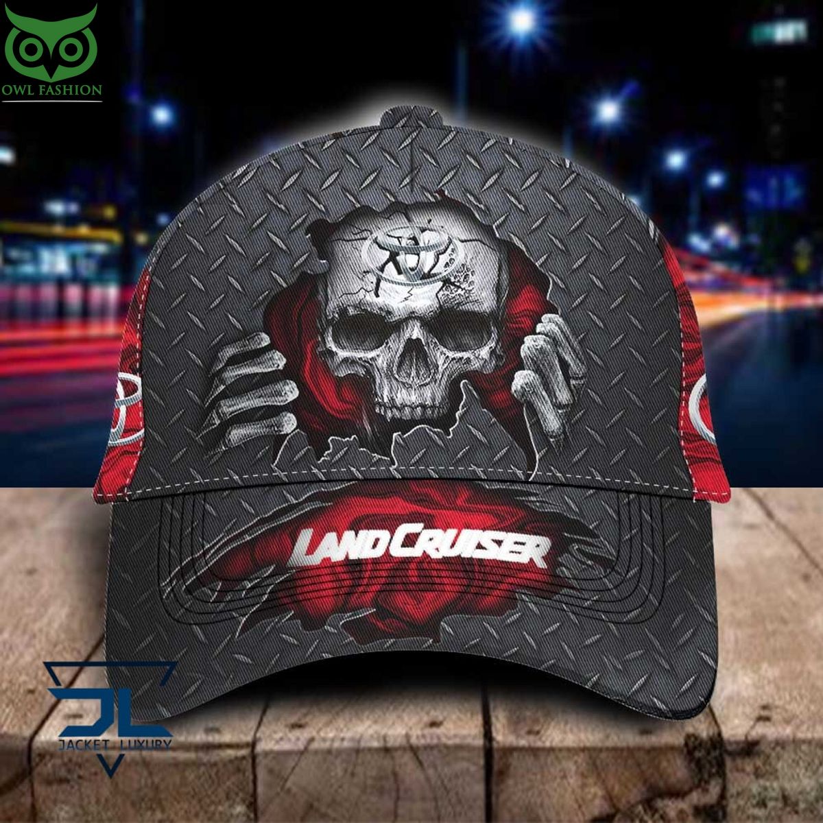 Toyota - Land Cruiser Skull Iron Classic Cap