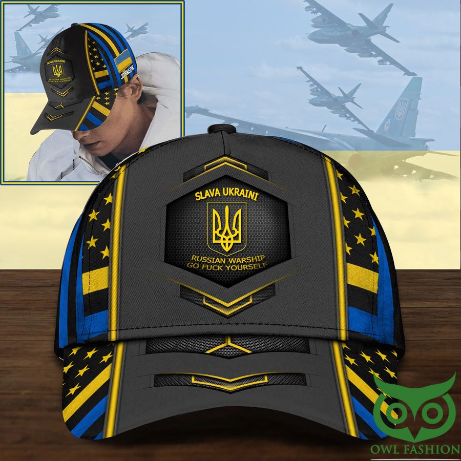 USA Stand With Ukraine Classic Cap Slava Ukraini Classic Cap USA Supports Ukraine Merch