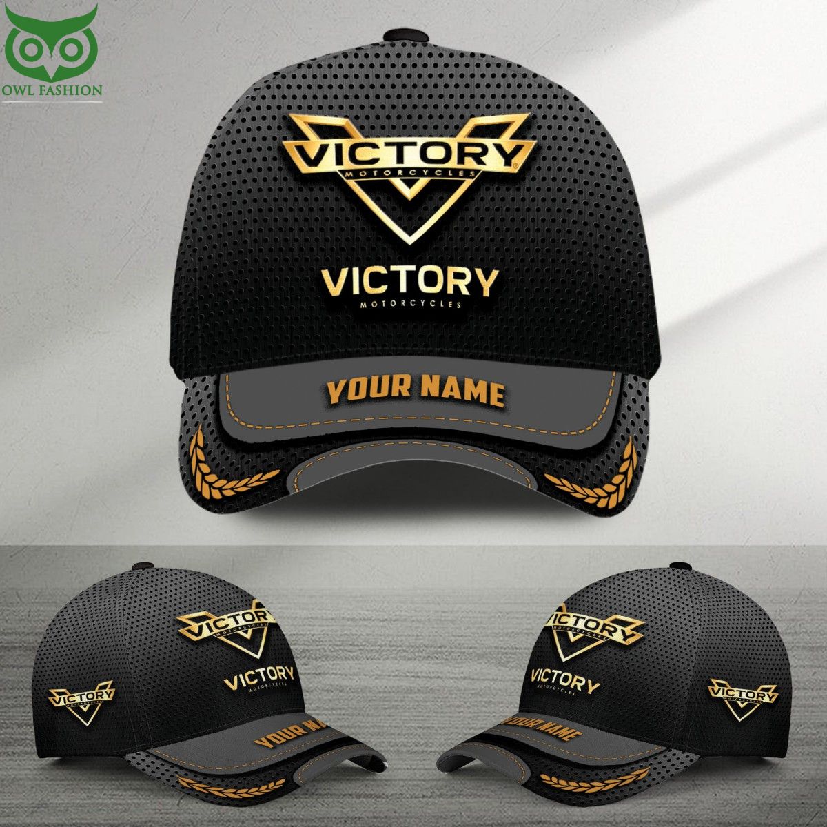 Victory Motorcycles Luxury Logo Brand Personalized Classic Cap