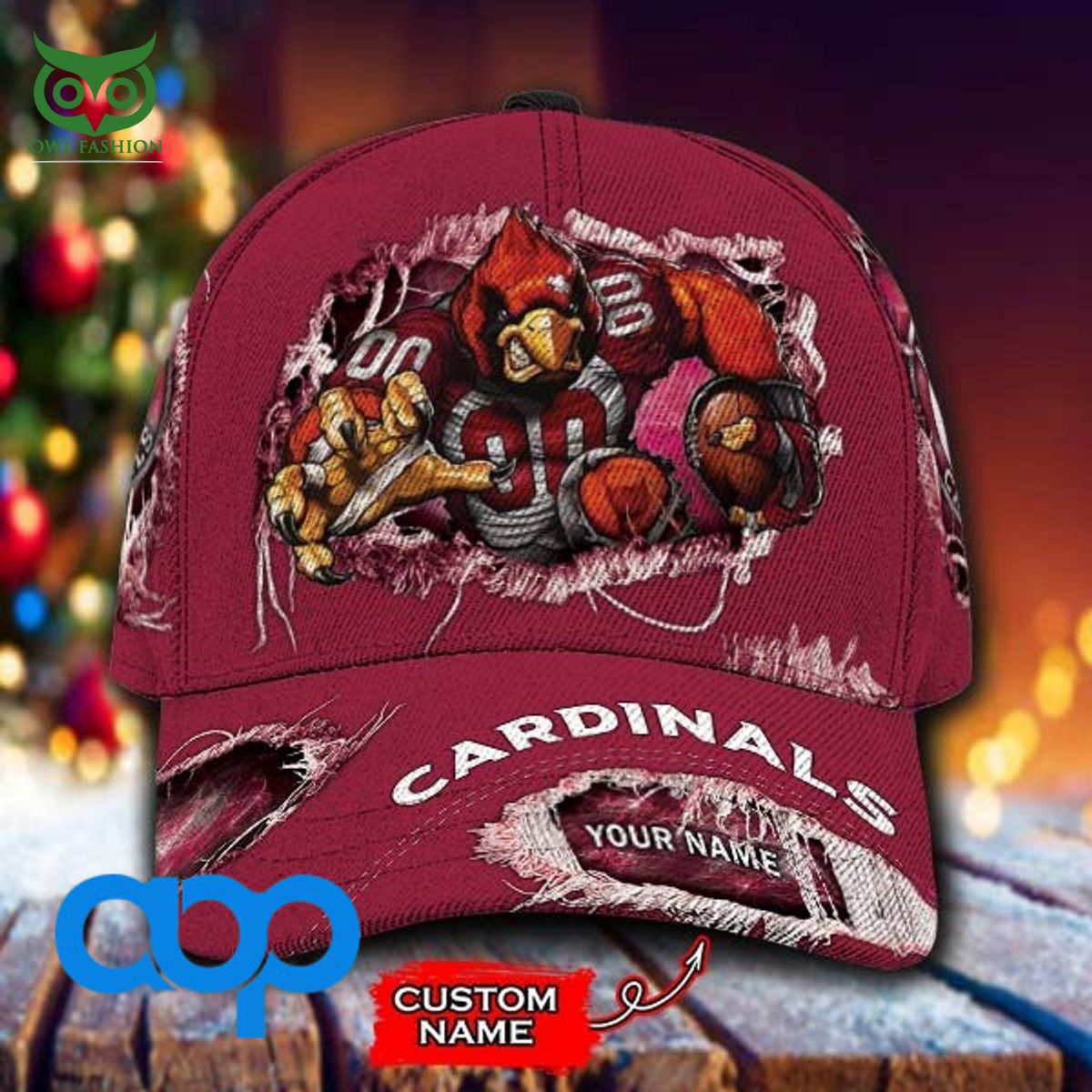 Arizona Cardinals NFL New 2023 Personalized Printed Classic Cap