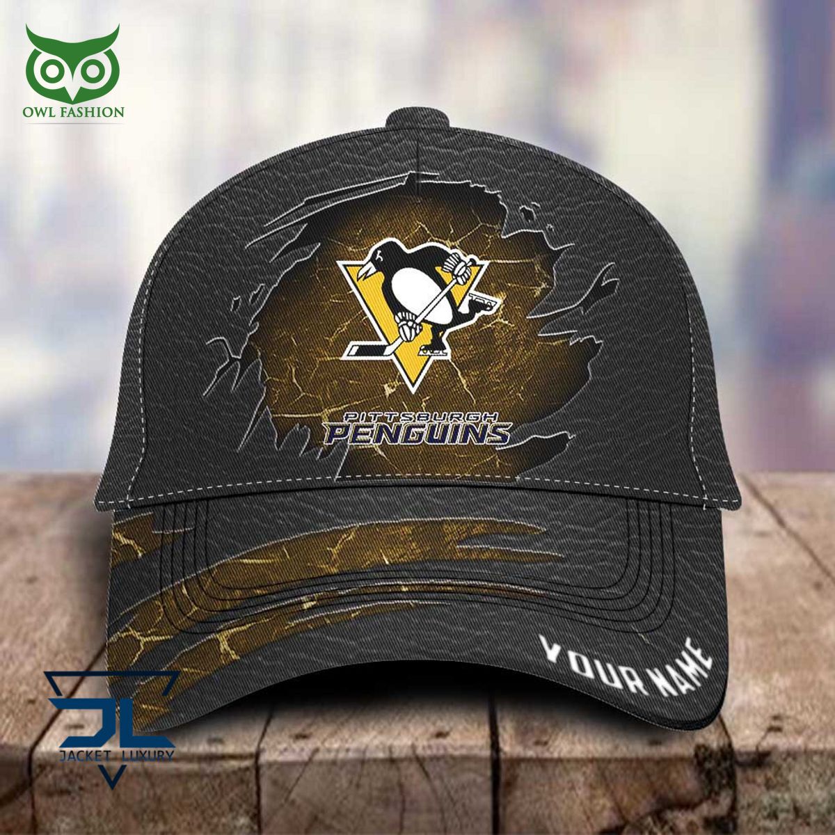 NHL Pittsburgh Penguins Customized Hockey Classic Cap