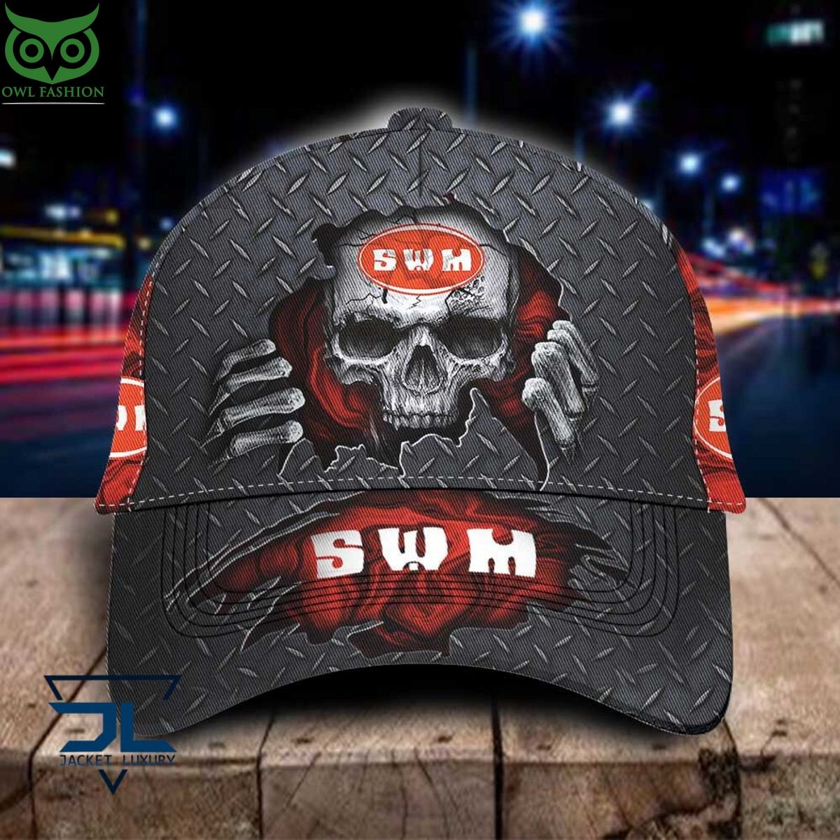 SWM Motorcycles Skull Iron Classic Cap