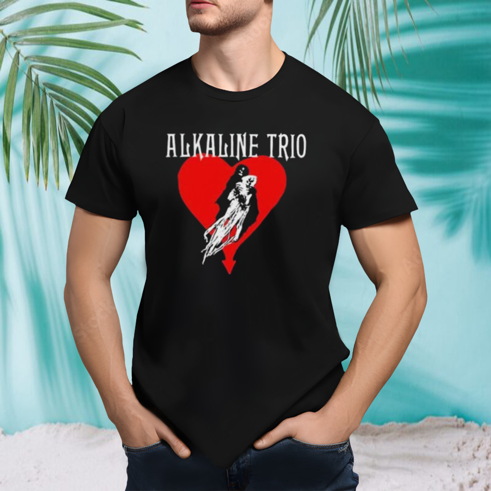 Heart Swept Alkaline Trio Shirt