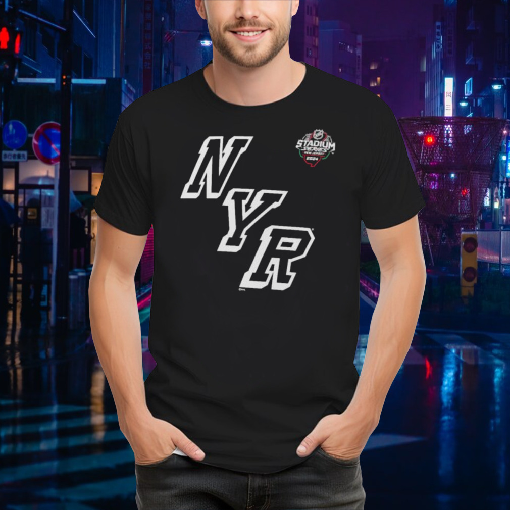 New York Rangers 2024 NHL Stadium Series Black Shirt