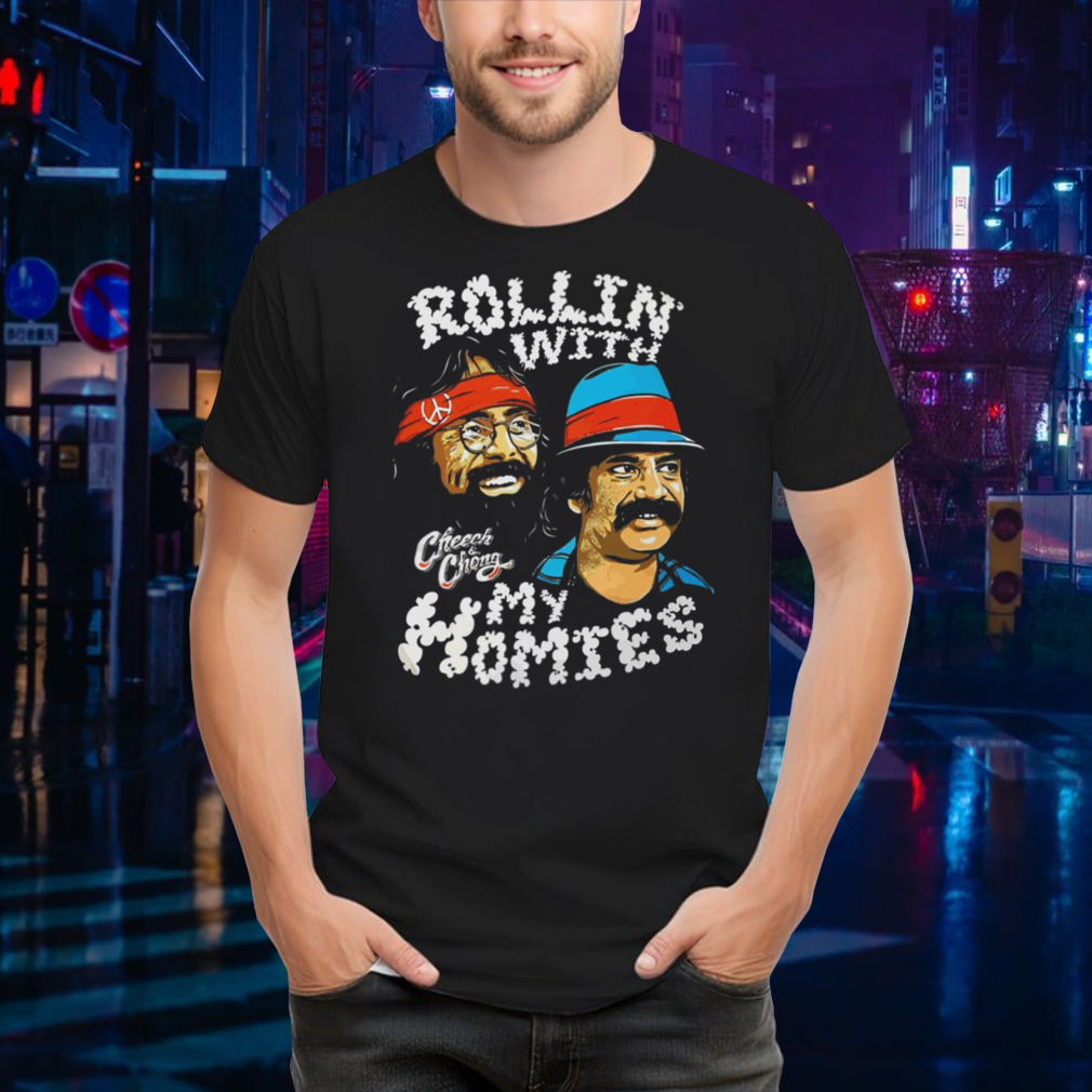 Rollin With My Homies Cheech Chong T Shirt