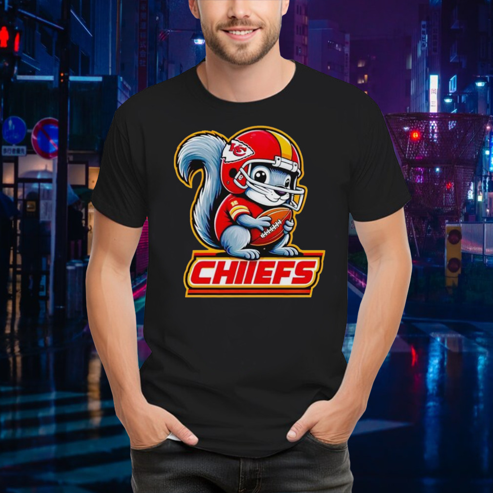 Squirrel Kansas City Chiefs shirt