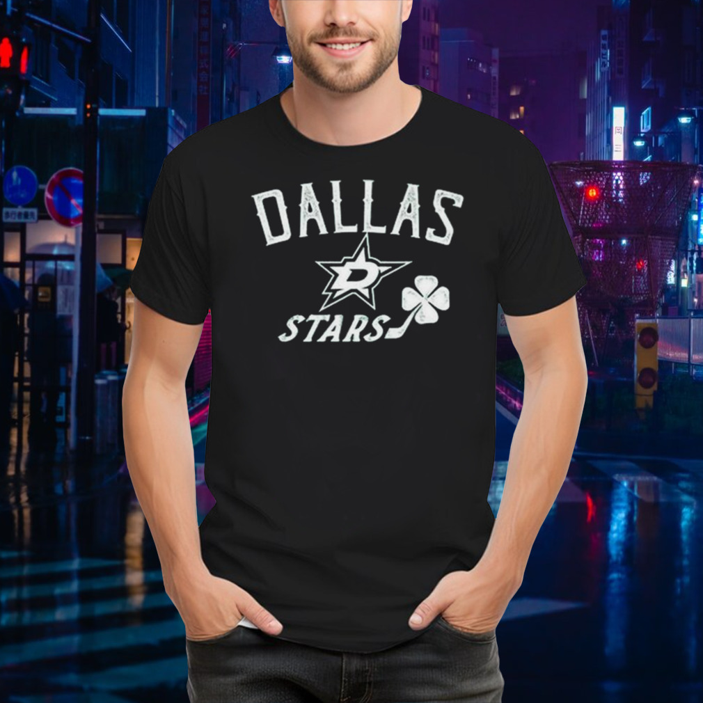 Dallas Stars Levelwear St. Patrick’s Day Richmond Clover T Shirt