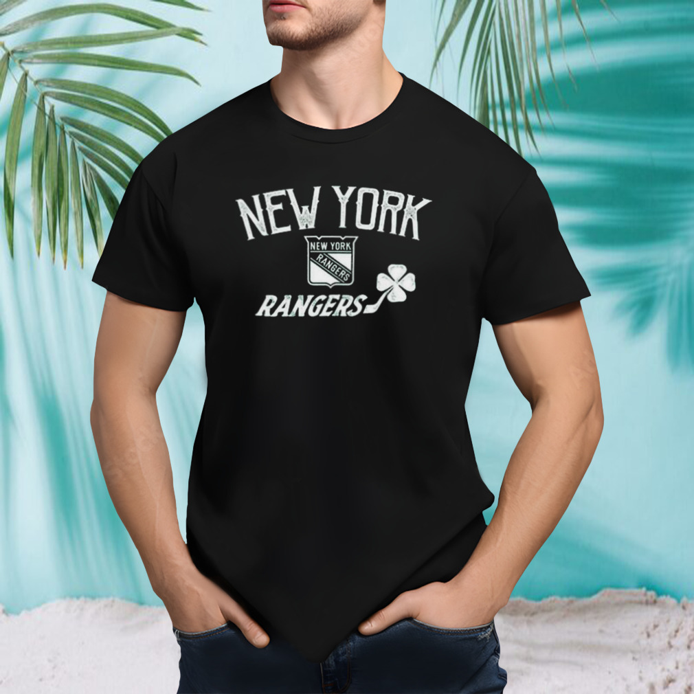 New York Rangers Levelwear St. Patrick’s Day Richmond Clover T Shirt