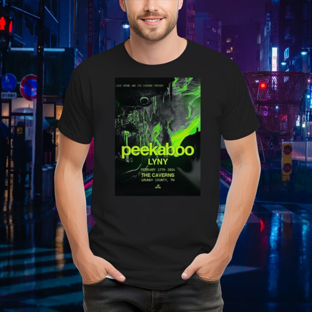 Peekaboo Eyes Wide Open Tour 2024 Shirt