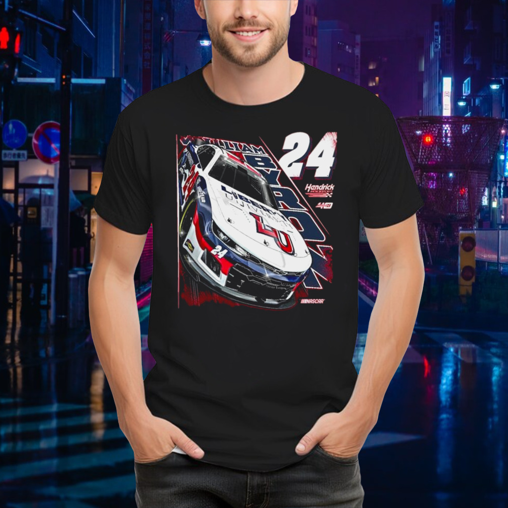 William Byron Hendrick Motorsports Team Collection Red Racing T-Shirt