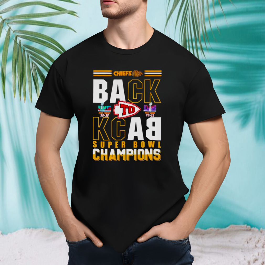 Chiefs Kingdom back to back Super Bowl Champions shirt