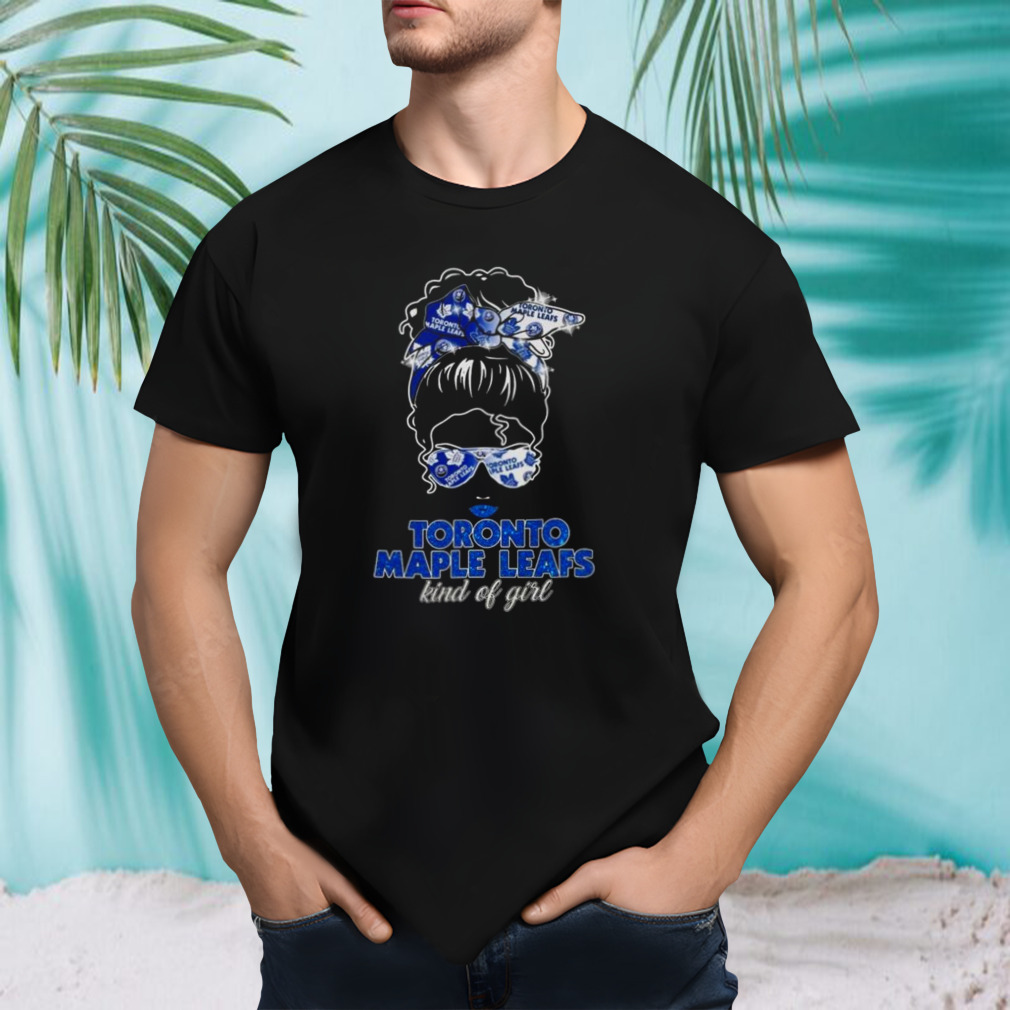 Messy Bun Toronto Maple Leafs King Of Girl 2024 Shirt