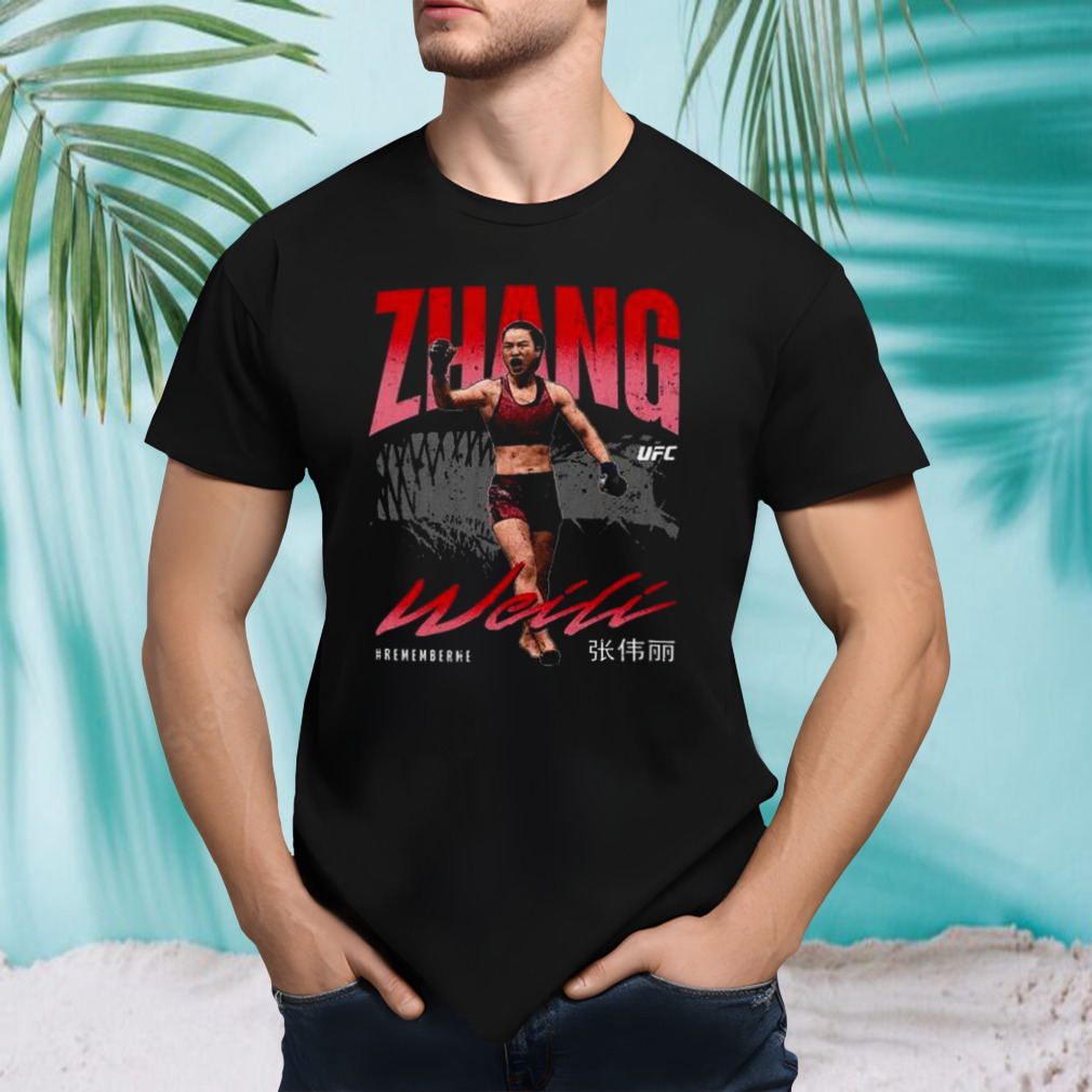 Zhang Weili Grunge Shirt