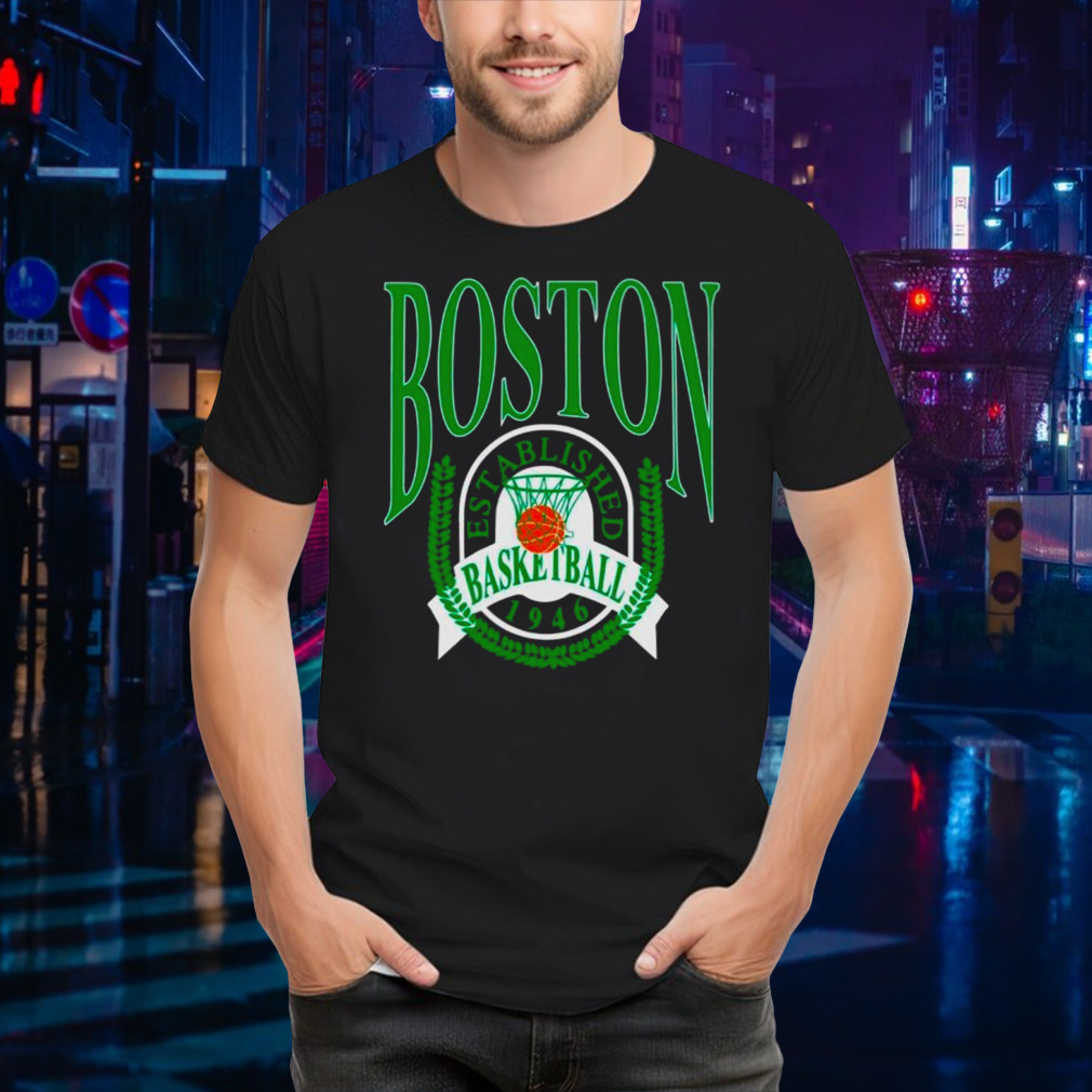 Boston Basketball Establish 1946 vintage shirt