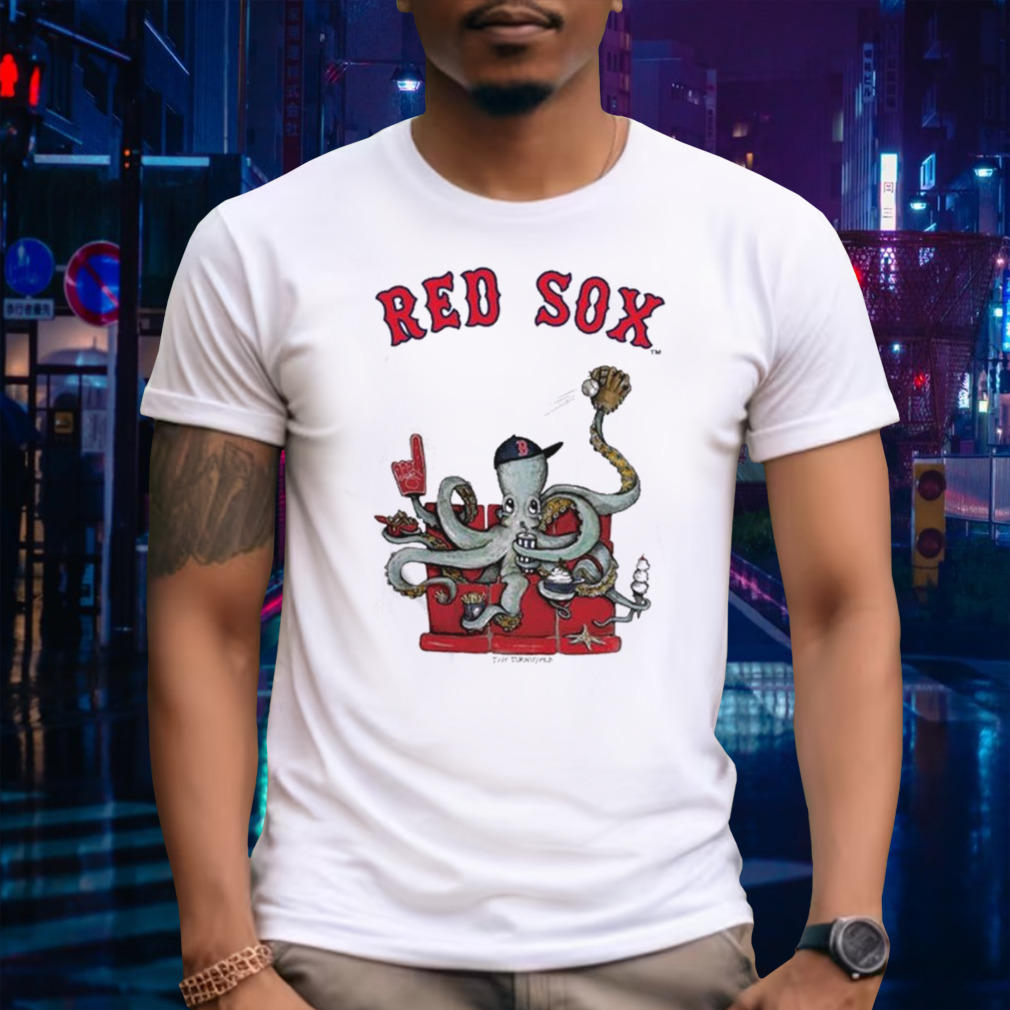 Boston Red Sox Octopus 2024 T-shirt