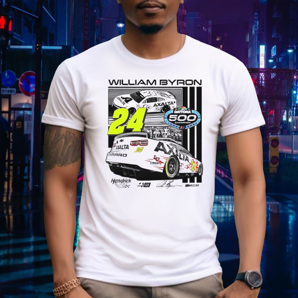 William Byron #24 2024 Daytona 500 Winner Hendrick Motorsports T-shirt