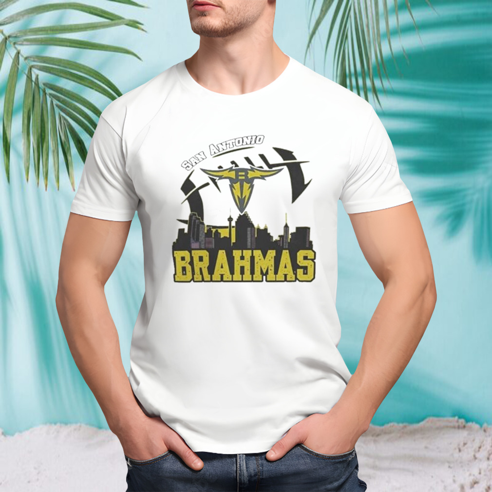 San Antonio Brahmas City Logo 2024 Shirt