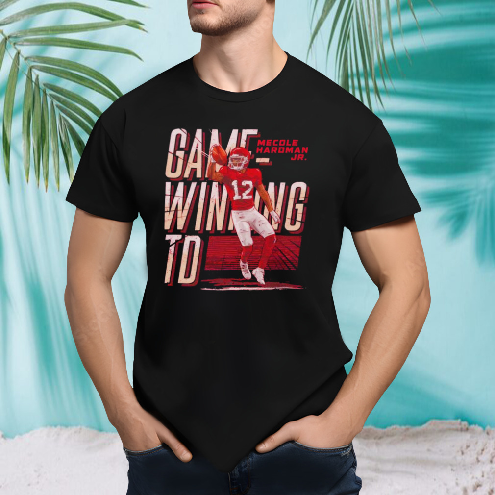 Mecole Hardman Jr. Kansas City Game Winning signature shirt