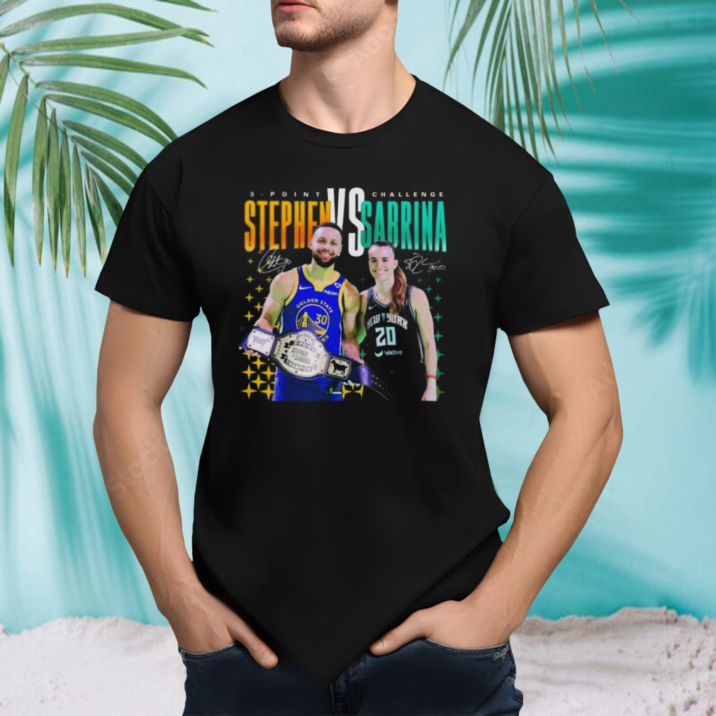 Steph Curry X Sabrina Ionescu Signatures T-shirt