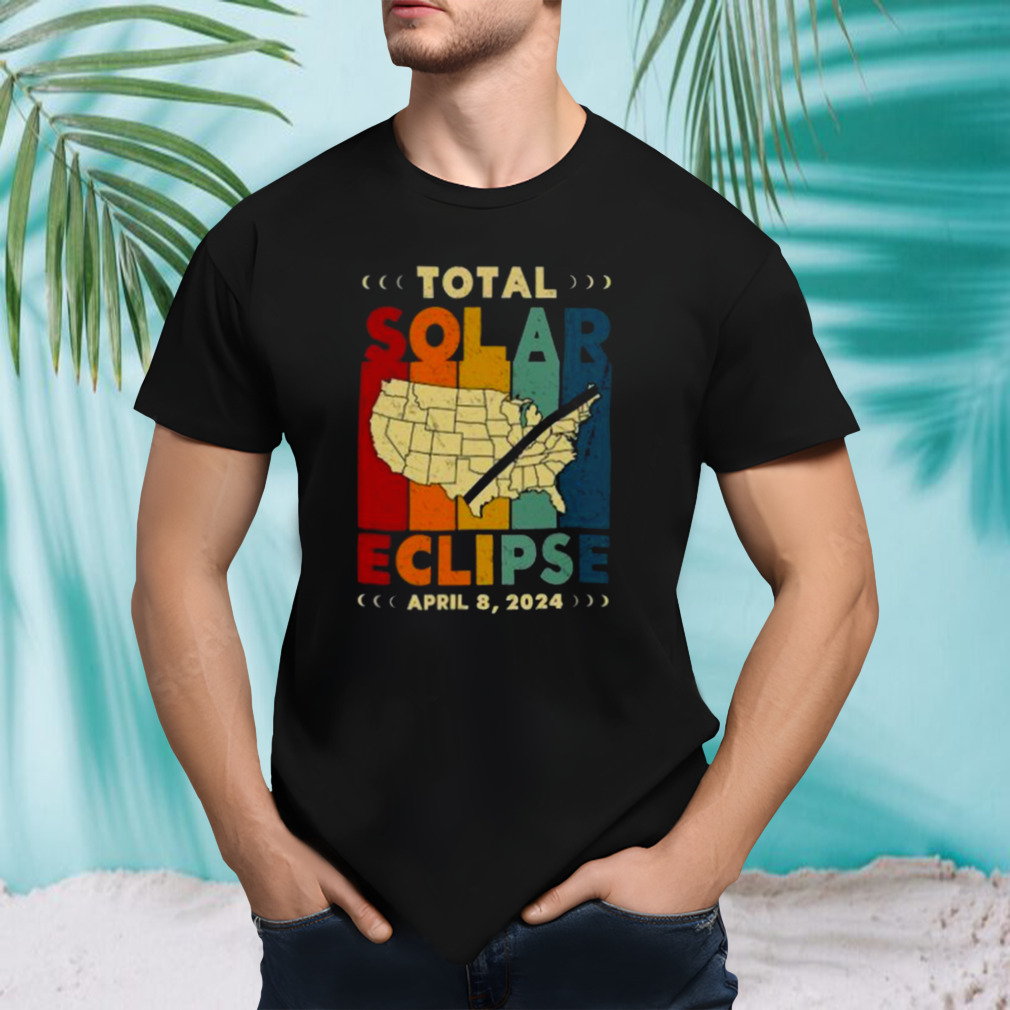 2024 America Path Of Totality April 8Th 2024 Total Solar Eclipse Matching Family Shirts