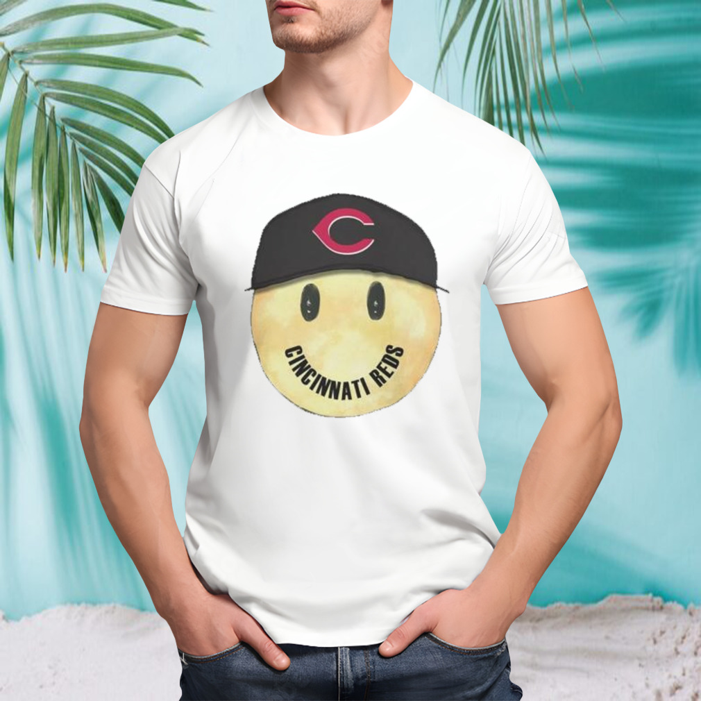 Cincinnati Reds Smiley Tee Shirt